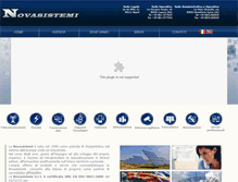 Tablet Screenshot of novasistemi.it